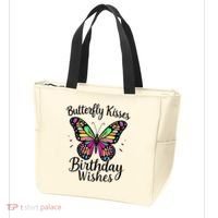 Butterfly Kisses And Birthday Wishes  Tote Bag thumb 3
