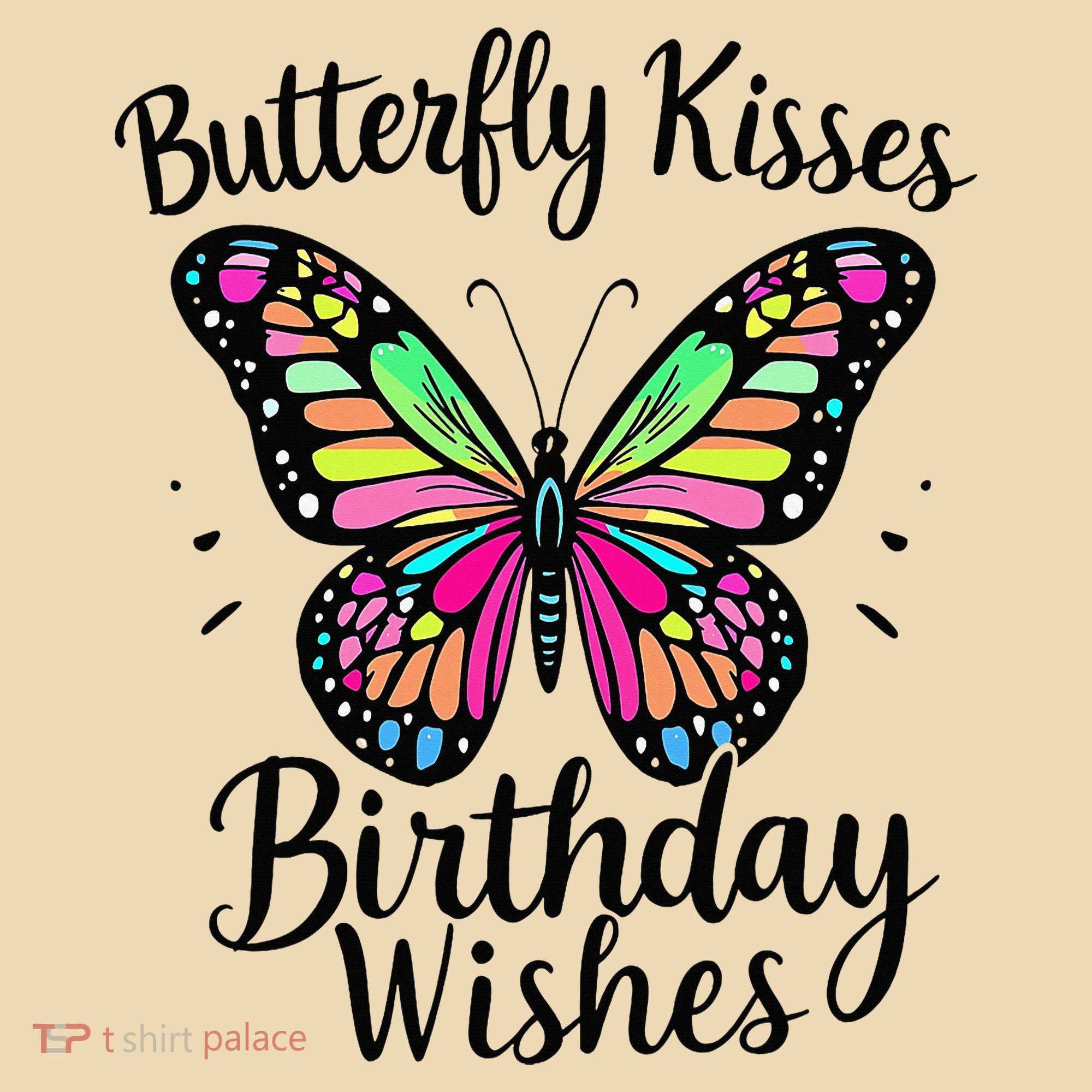 Butterfly Kisses And Birthday Wishes  Tote Bag