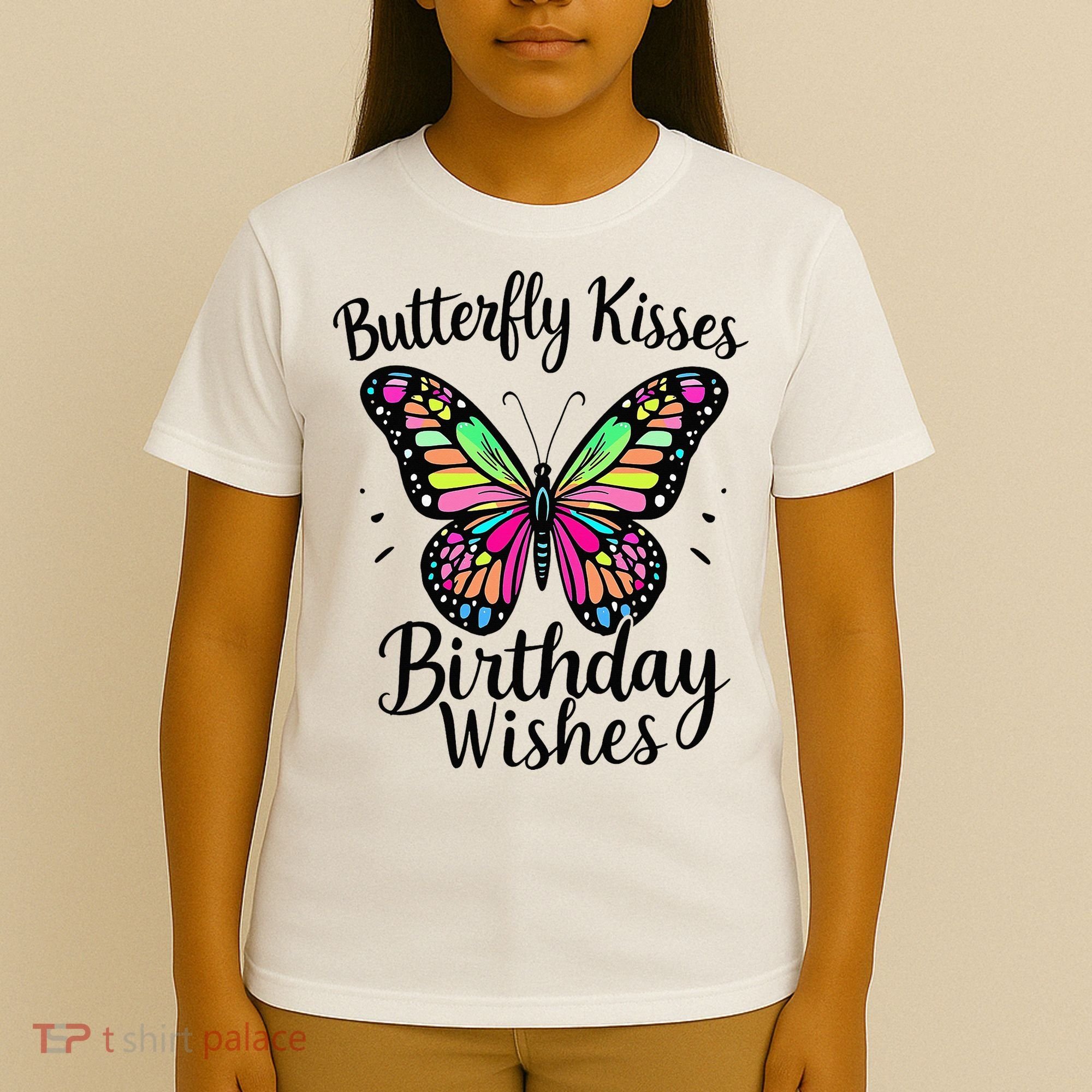 Butterfly Kisses And Birthday Wishes  T-Shirt