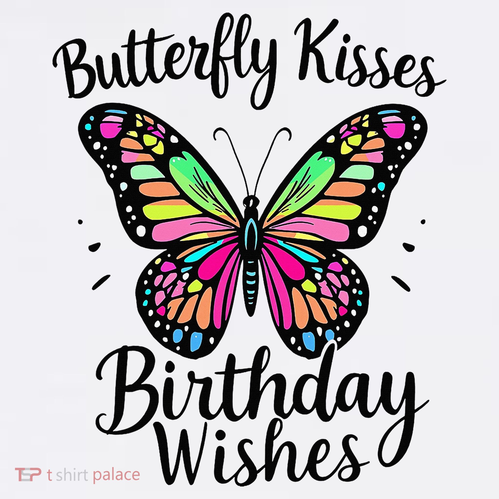 Butterfly Kisses And Birthday Wishes  Women's Hoodie