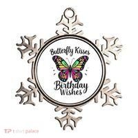 Butterfly Kisses And Birthday Wishes  Ornament thumb 0