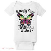 Butterfly Kisses And Birthday Wishes  Baby Bodysuit thumb 0