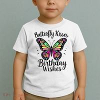 Butterfly Kisses And Birthday Wishes  Toddler T-Shirt thumb 2