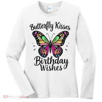 Butterfly Kisses And Birthday Wishes  Women's Long Sleeve Shirt thumb 0