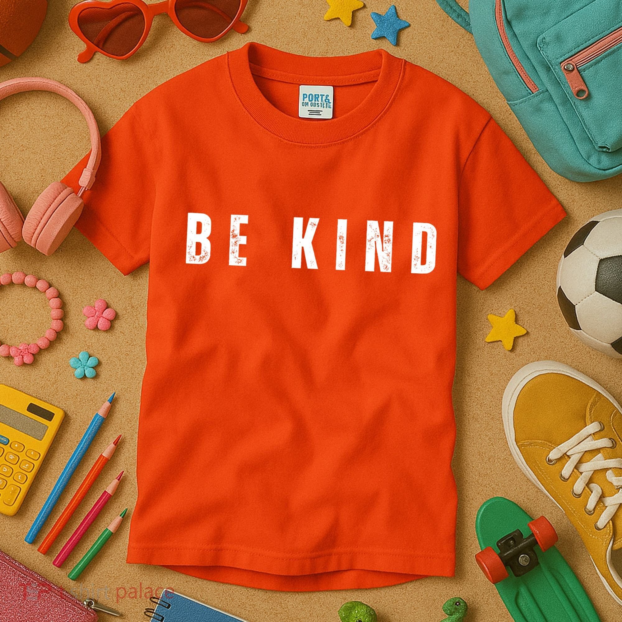 Be Kind Anti Bullying Awareness Kids T-Shirt