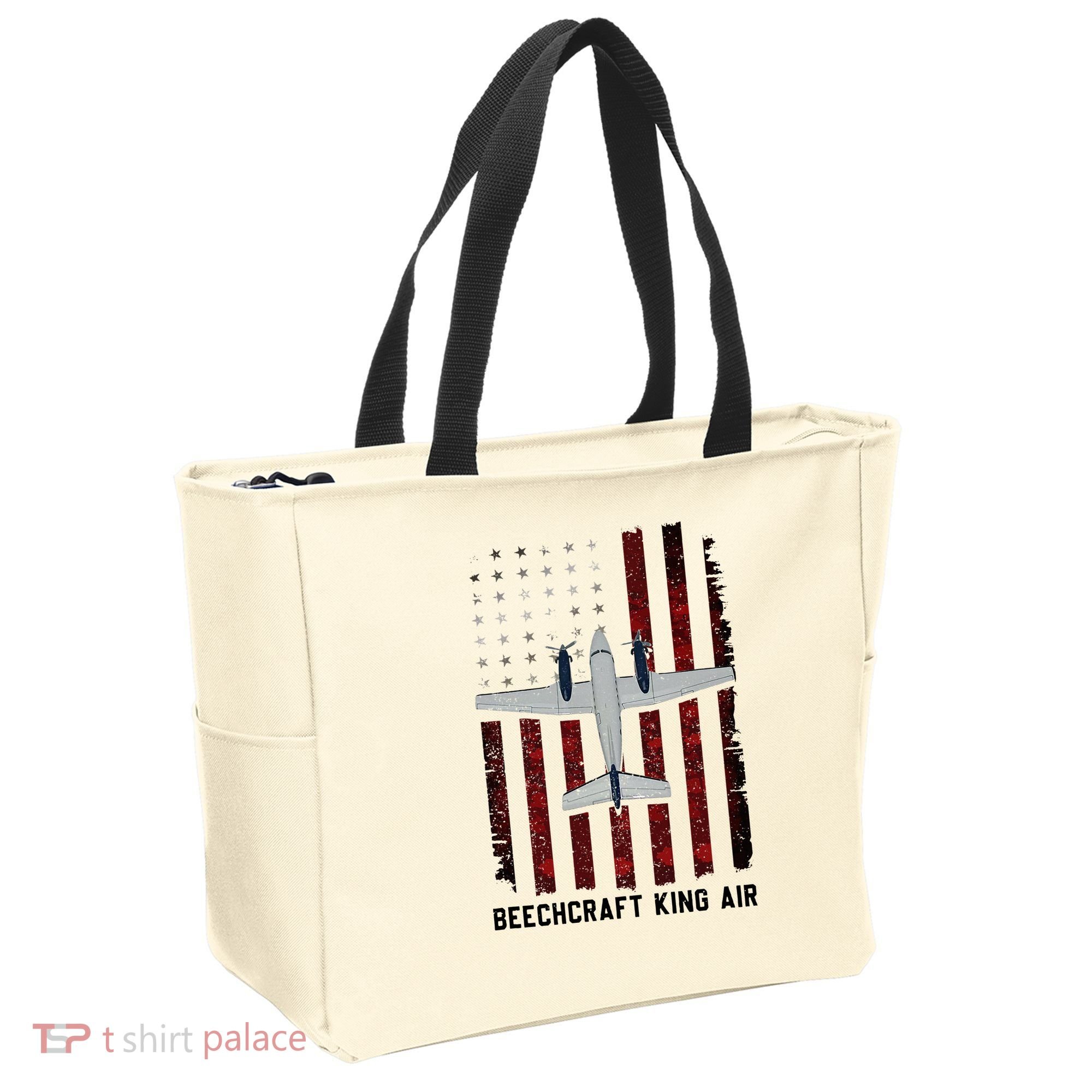 Beechcraft King Air Tote Bag