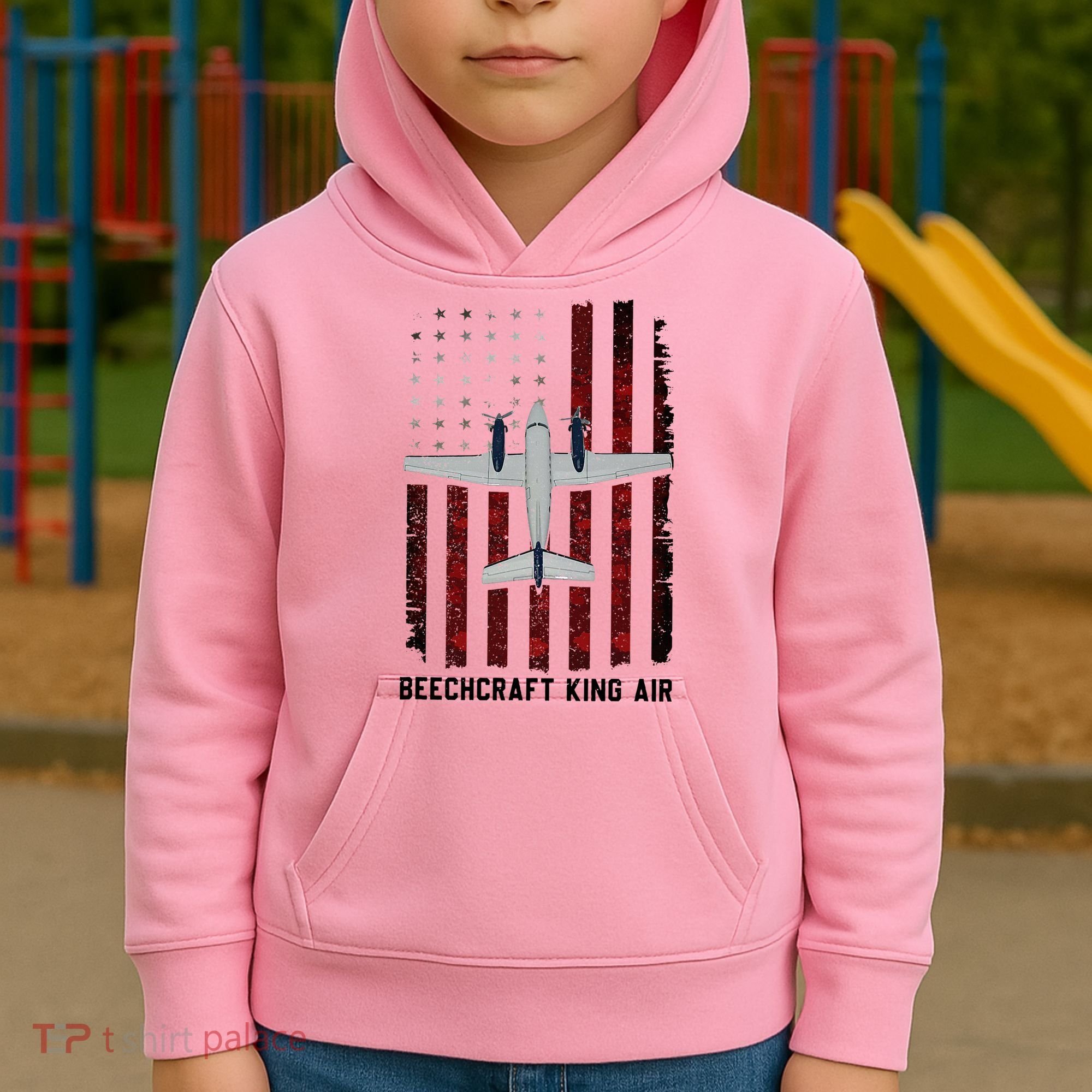Beechcraft King Air Kids Hoodie