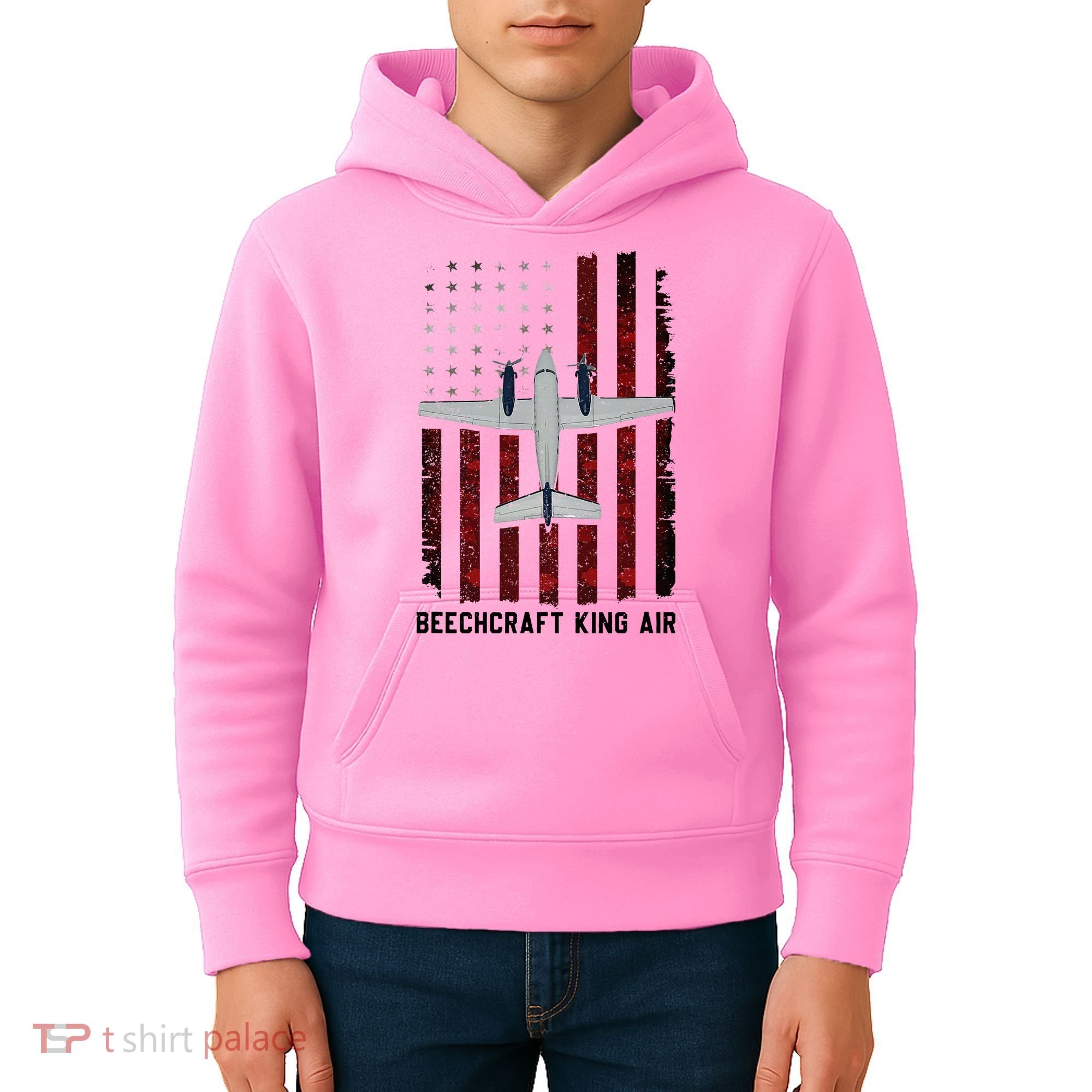 Beechcraft King Air Kids Hoodie
