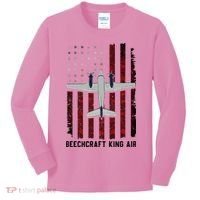 Beechcraft King Air Kids Long Sleeve Shirt thumb 0