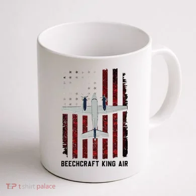 Beechcraft King Air Coffee Mug back