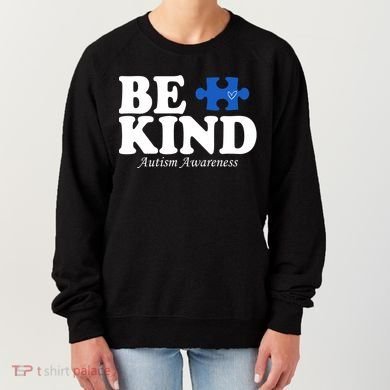 Be Kind Autism Awareness Puzzle Women's Sweatshirt
