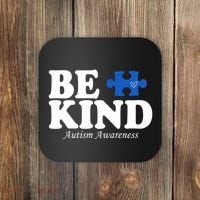 Be Kind Autism Awareness Puzzle Coaster thumb 0