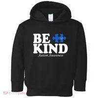 Be Kind Autism Awareness Puzzle Toddler Hoodie thumb 0