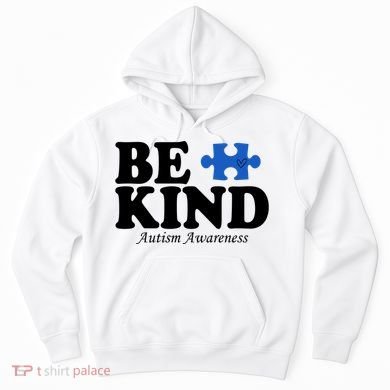 Be Kind Autism Awareness Puzzle Hoodie