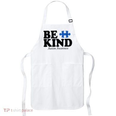 Be Kind Autism Awareness Puzzle Apron