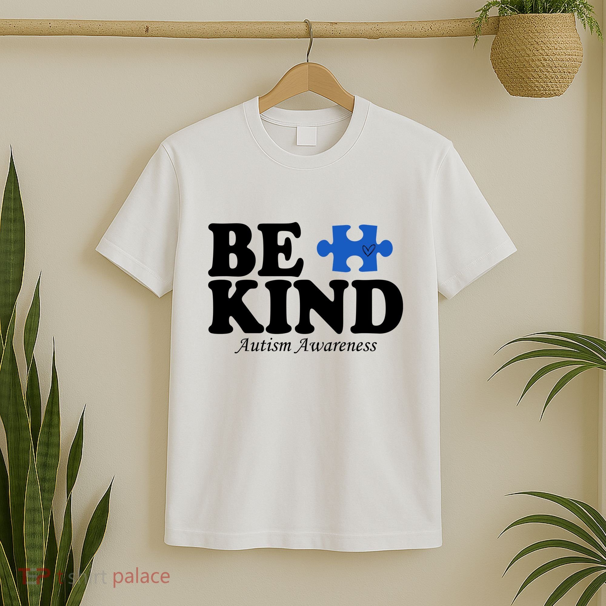 Be Kind Autism Awareness Puzzle T-Shirt