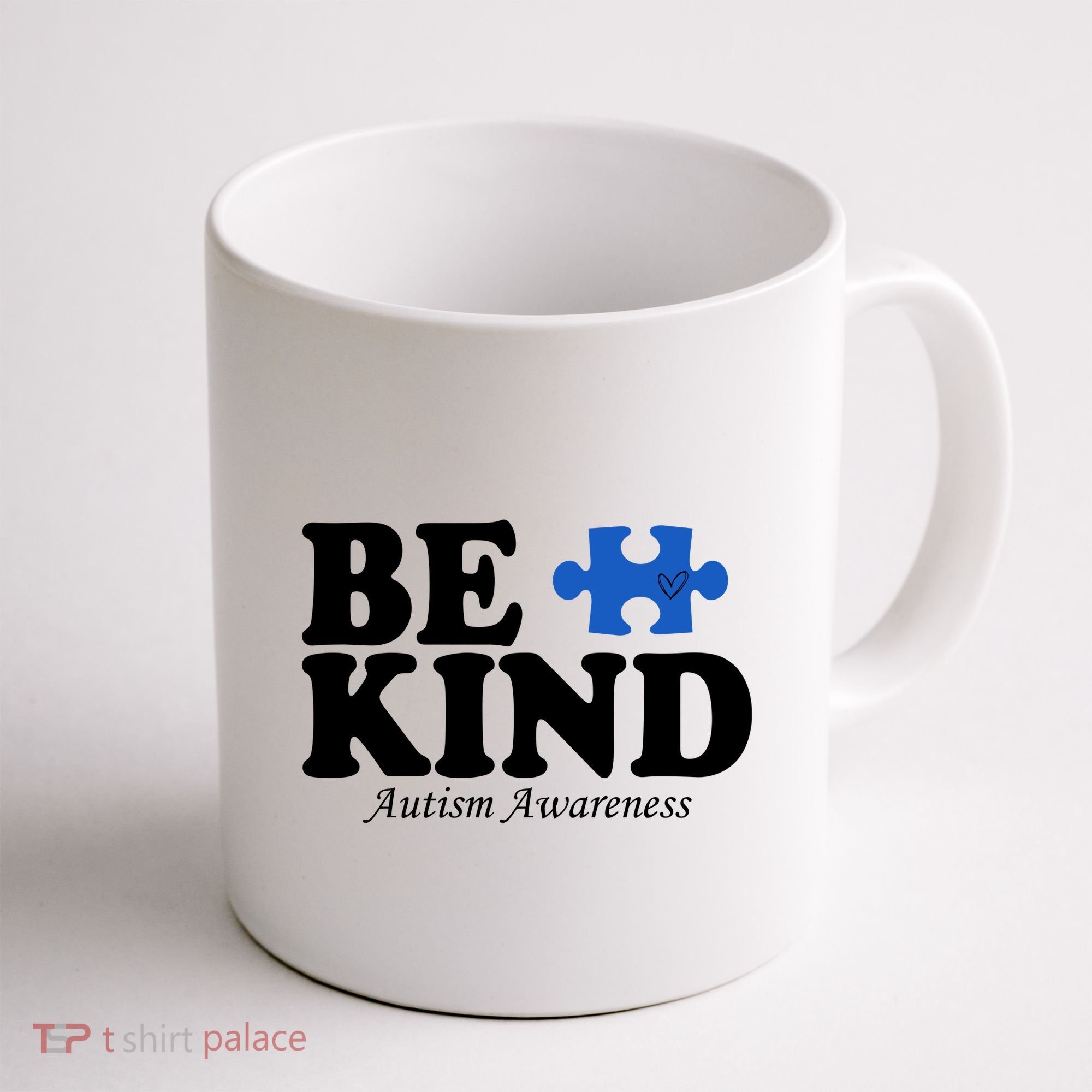 Be Kind Autism Awareness Puzzle Coffee Mug