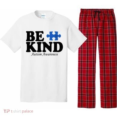 Be Kind Autism Awareness Puzzle Pajama Set