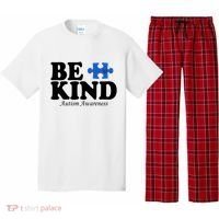 Be Kind Autism Awareness Puzzle Pajama Set thumb 0