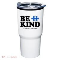 Be Kind Autism Awareness Puzzle Tumbler thumb 0