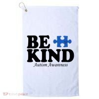 Be Kind Autism Awareness Puzzle Golf Towel thumb 0