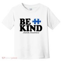 Be Kind Autism Awareness Puzzle Toddler T-Shirt thumb 0
