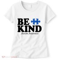 Be Kind Autism Awareness Puzzle Women's T-Shirt thumb 0