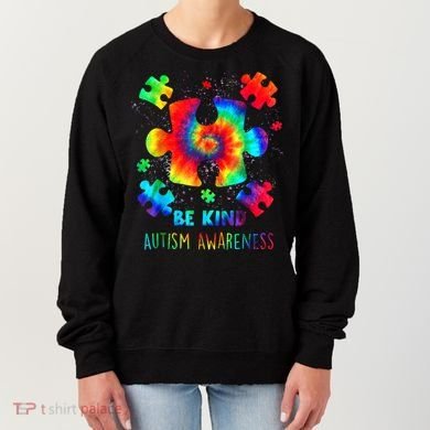 Be Kind Autism Awareness Rainbow Women's Sweatshirt