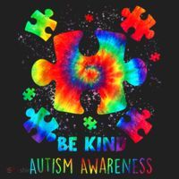 Be Kind Autism Awareness Rainbow Women's Sweatshirt thumb 2