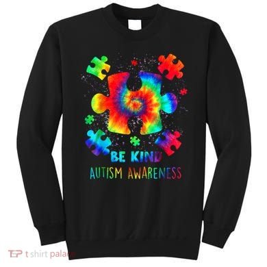 Be Kind Autism Awareness Rainbow Sweatshirt