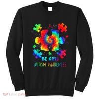 Be Kind Autism Awareness Rainbow Sweatshirt thumb 0