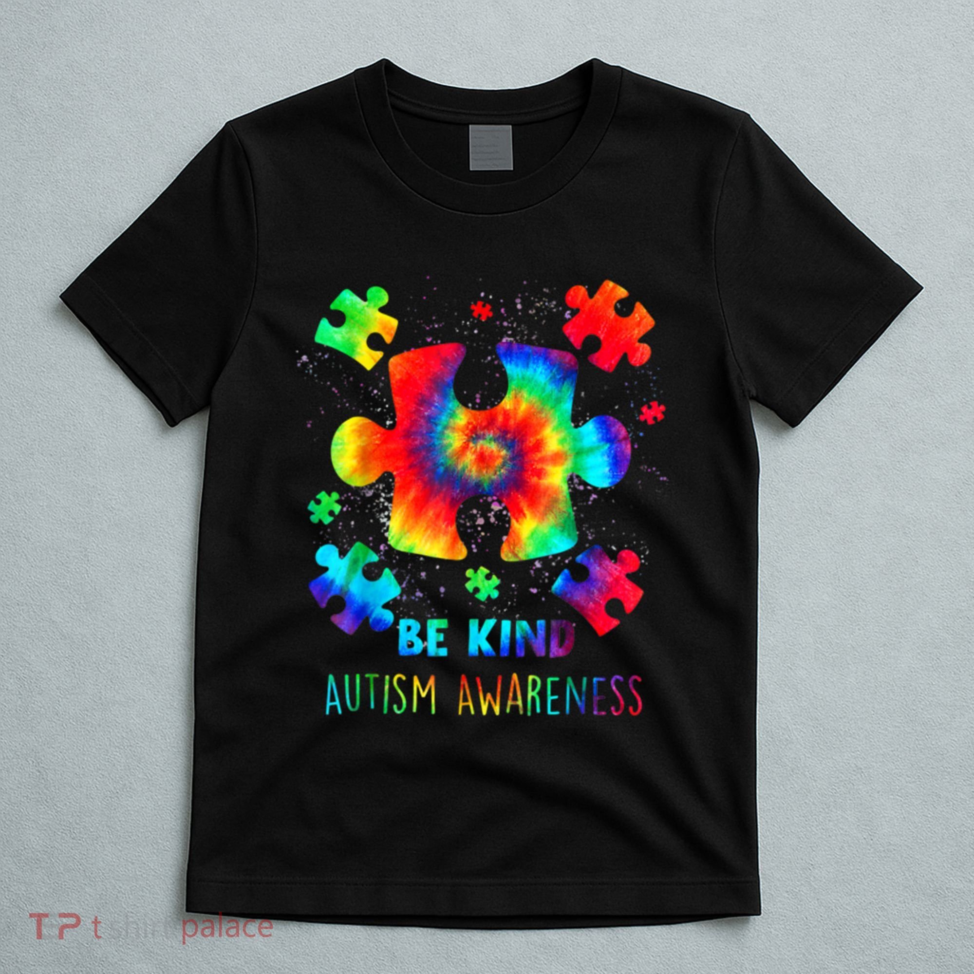 Be Kind Autism Awareness Rainbow T-Shirt