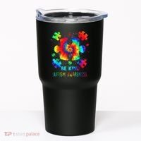 Be Kind Autism Awareness Rainbow Tumbler thumb 0