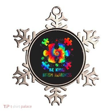 Be Kind Autism Awareness Rainbow Ornament