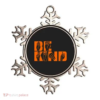 Be Kind ASL Hand Sign Language Ornament