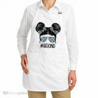 Be Kind Autism Awareness Female Bun Apron thumb 2