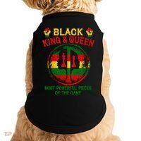 Black King And Queen Most Powerful Pieces Of The Game Doggie Tank thumb 0