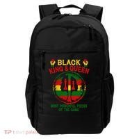 Black King And Queen Most Powerful Pieces Of The Game Backpack thumb 0