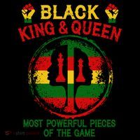 Black King And Queen Most Powerful Pieces Of The Game Coffee Mug thumb 5