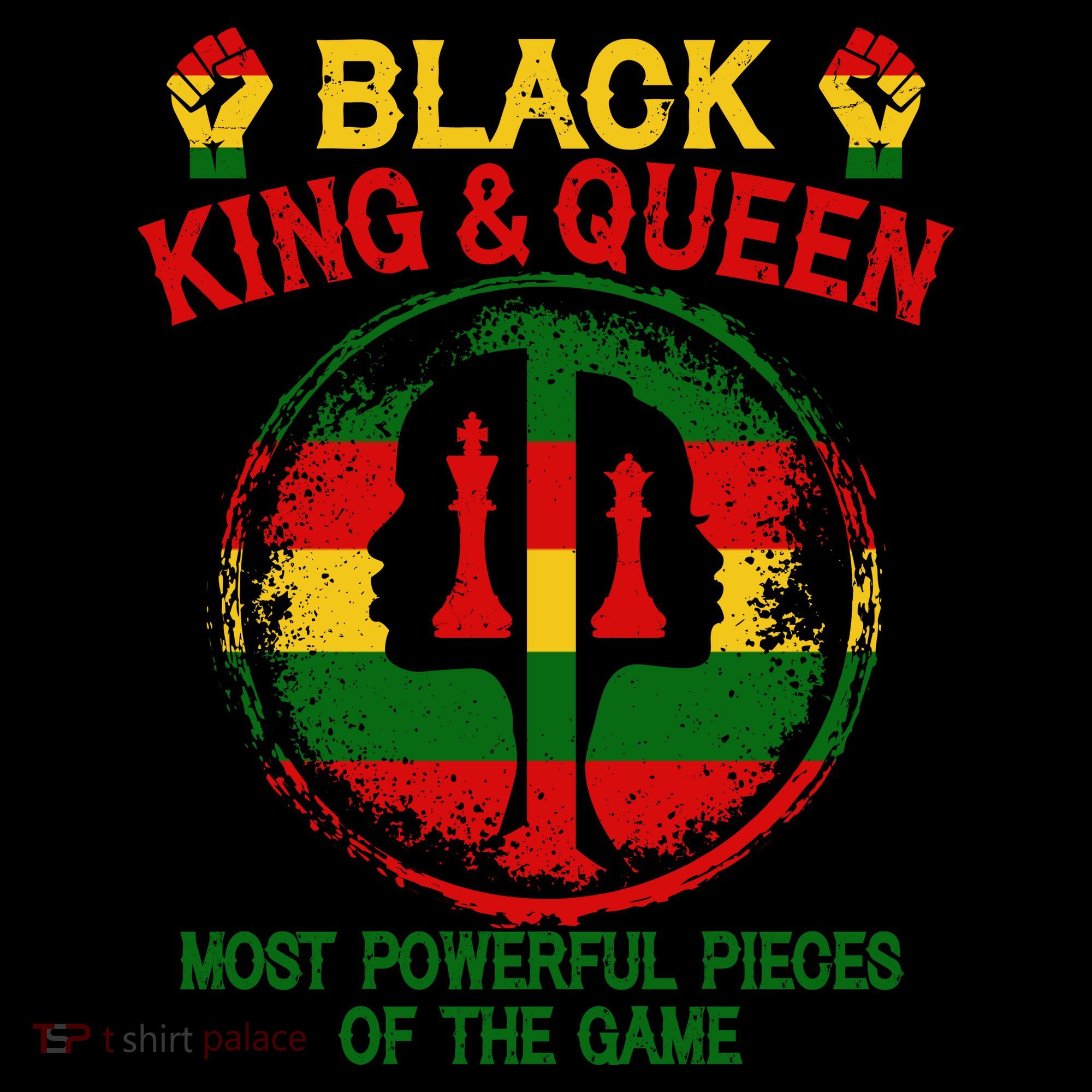 Black King And Queen Most Powerful Pieces Of The Game Coffee Mug