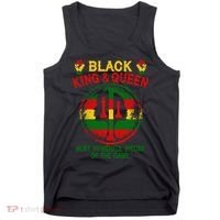 Black King And Queen Most Powerful Pieces Of The Game Tank Top thumb 0