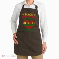 Black King And Queen Most Powerful Pieces Of The Game Apron thumb 2