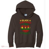 Black King And Queen Most Powerful Pieces Of The Game Kids Hoodie thumb 0