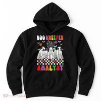 Boo Kkeeper Analyst Halloween Bookkeeper Job Matching Party Hoodie thumb 0