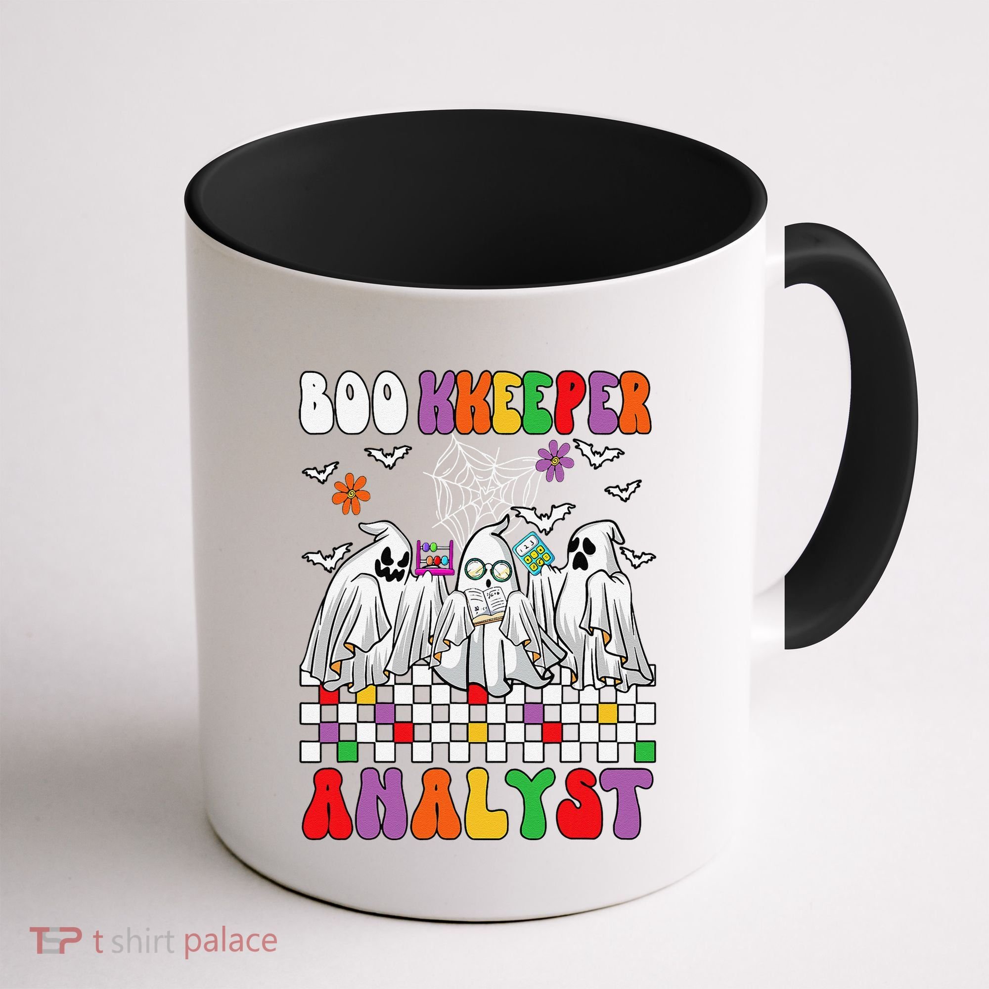 Boo Kkeeper Analyst Halloween Bookkeeper Job Matching Party Coffee Mug