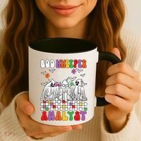 Boo Kkeeper Analyst Halloween Bookkeeper Job Matching Party Coffee Mug thumb 3