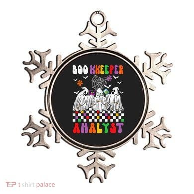 Boo Kkeeper Analyst Halloween Bookkeeper Job Matching Party Ornament