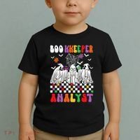 Boo Kkeeper Analyst Halloween Bookkeeper Job Matching Party Toddler T-Shirt thumb 2