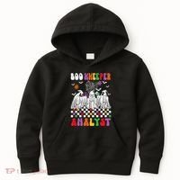 Boo Kkeeper Analyst Halloween Bookkeeper Job Matching Party Kids Hoodie thumb 0