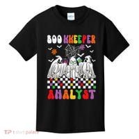 Boo Kkeeper Analyst Halloween Bookkeeper Job Matching Party Kids T-Shirt thumb 0